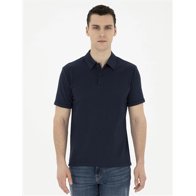 Lacivert Slim Fit Tişört