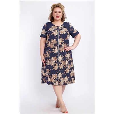 Халат 004 домашний на молнии