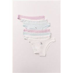 Pack 7 bragas brasileñas algodón estampado Snoopy