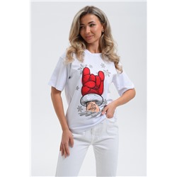 8531 Футболка женская оверсайз