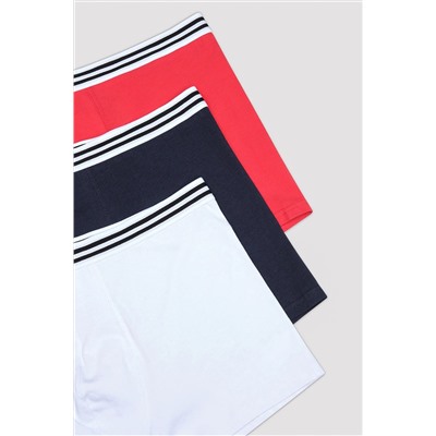 Penti Erkek Pamuklu Renkli 3lü Boxer