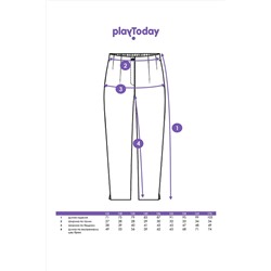 Брюки PLAYTODAY, 1124785