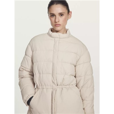 Water-repellent puffer jacket