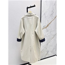 Женский плащ / тренч с отворотами на рукавах (2 цвета) МИУ МИ*У