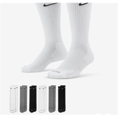 Nike Everyday Plus Cushioned Training Crew Socks (6 Pairs)