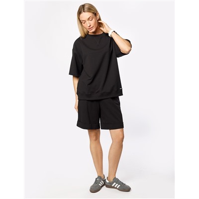 Футболка из тонкого премиального футера с эластаном