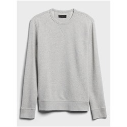 Organic French Terry Crew-Neck Sweatshirt