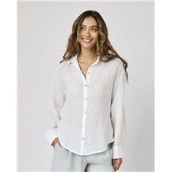 Женская льняная рубашка