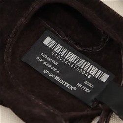 Женские замшевые перчатки без пальцев  ZAR*A