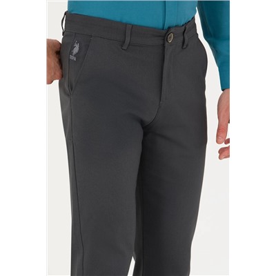 Erkek Antrasit Kanvas Pantolon