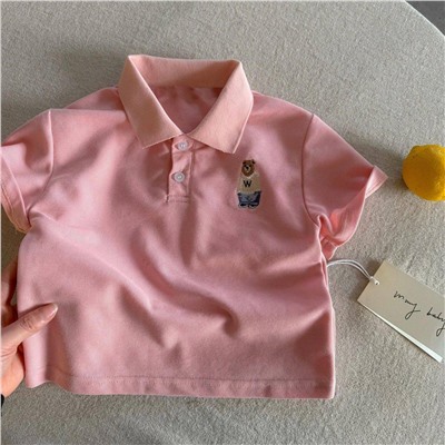 Хлопковая поло для мальчиков