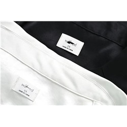 Короткая повседневная рубашка с коротким рукавом из искусственного шелковистого атласа