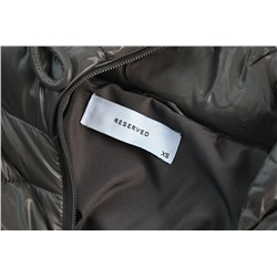 Зимнее толстое блестящее ветрозащитное теплое стеганое повседневное пальто