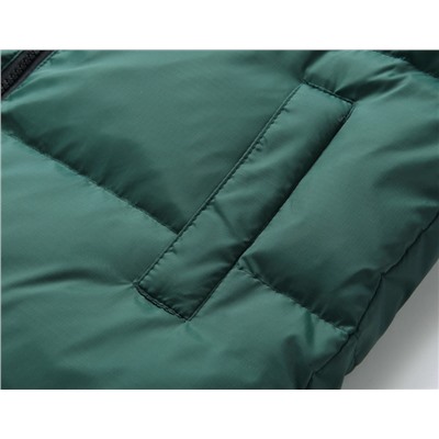 Удлинённая утепленная куртка для мальчиков