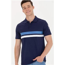 Erkek Lacivert Polo Yaka Tişört