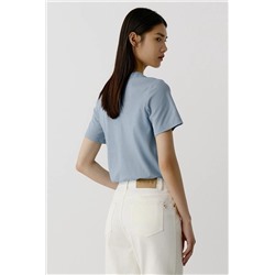 Классические футболки с круглым вырезом  🍀ICICL*E  Материал: мерсеризованный хлопок (данный процесс делает хлопок более нежным, прочным и стойкость окраски) Очень красивые, нейтральные цвета (7 вариантов)