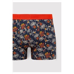 Mavi Baskılı Turuncu Boxer 092655-85585