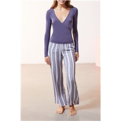 Хэнни футболка цвета индиго