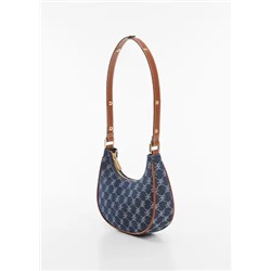 Bolso hombro jacquard