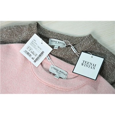 Женский повседневный вязаный свитер с длинным рукавом TEENA*I WINTA*N