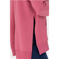 Kadın Pembe Kapüşonlu Sweatshirt