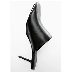 Zapato piel destalonado