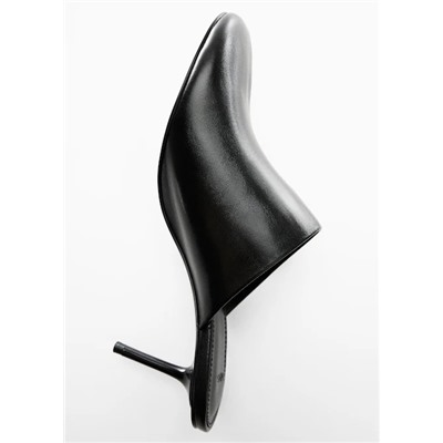 Zapato piel destalonado