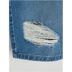 Shorts im Regular-Fit aus Denim