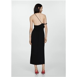 Vestido escote asimétrico