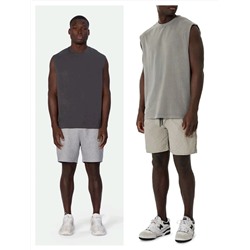 Мужская свободная майка, экспорт в Австралию  Industri*e  Материал: 100% хлопок 7 цветов