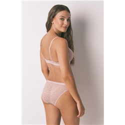 Braga clásica animal print rosa