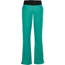 UA Butter-Soft STRETCH Scrubs PETITE Yoga Pant with Knit Waistband