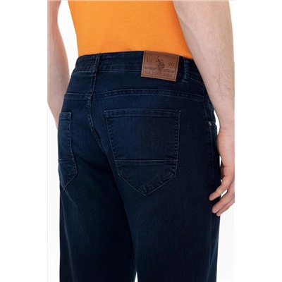 Erkek Koyu Mavi Jean Pantolon