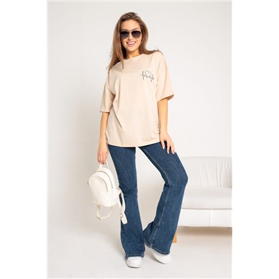 Футболка оверсайз женская с принтом "Ирина"