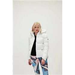 Bad Bear Tinkerbell Puffer Off-White Beyaz Kapüşonlu Kadın Mont