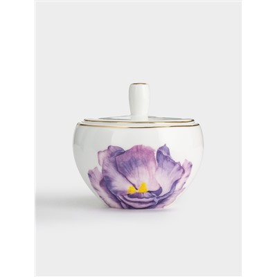 Сахарница, 9х9 см, 0,25 л, фарфор F, Iris