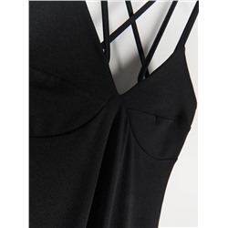 Schlichtes Midikleid