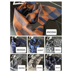 Шерстяной шарф унисекс, этикетки надрезаны