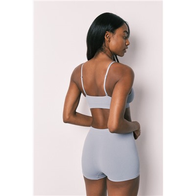 Boxer sin costuras azul