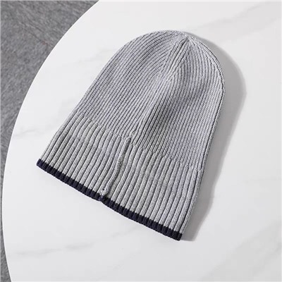 Мужской комплект шапка и шарф из смесовой шерсти  Gan*t