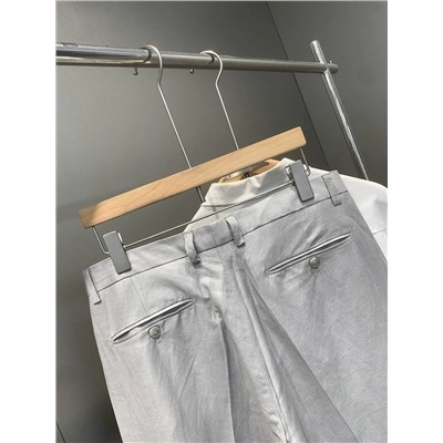 Мужские брюки из смесового французского льна, экспорт  Urba*n by Gem*o