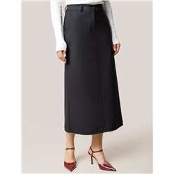 Юбка из плотной эластичной ткани из хлопка с нейлоном