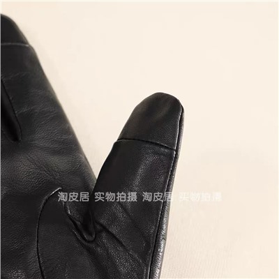 Мужские теплые кожаные перчатки Devre*d, экспорт