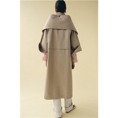TRENCH OVERSIZE PAÑUELO ZW COLLECTION LIMITED EDITION