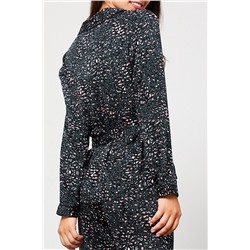 Хаки и черная рубашка Lidzy