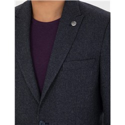 Lacivert Slim Fit Ceket