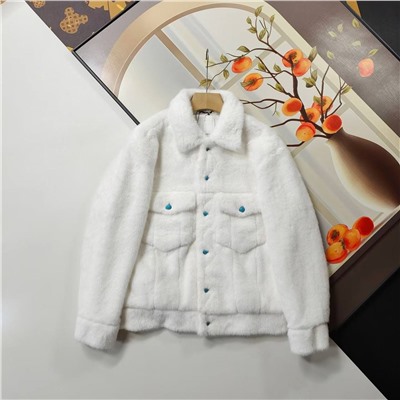 Меховая куртка жакет   Loui*s Vuitto*n  Унисекс модель