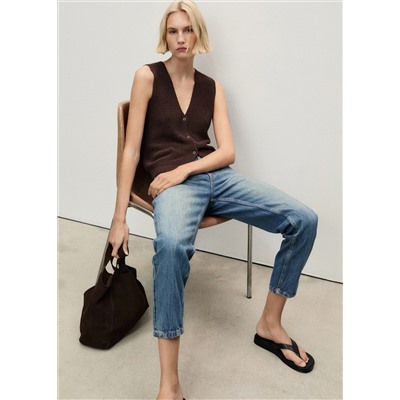 Jeans Mom2000 mom tiro alto