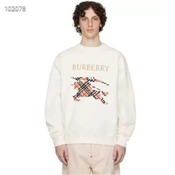 Высококачественный мужской хлопковый свитер  BURBERR*Y