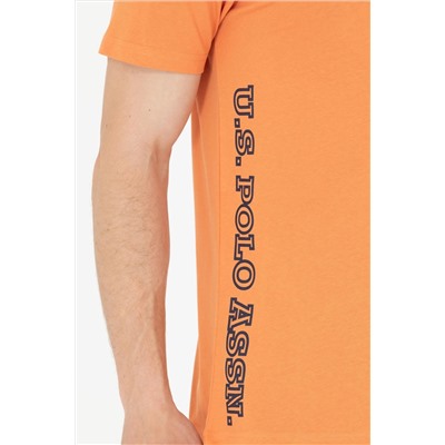 Erkek Kiremit Bisiklet Yaka Tişört